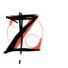 Stylized letter Z.